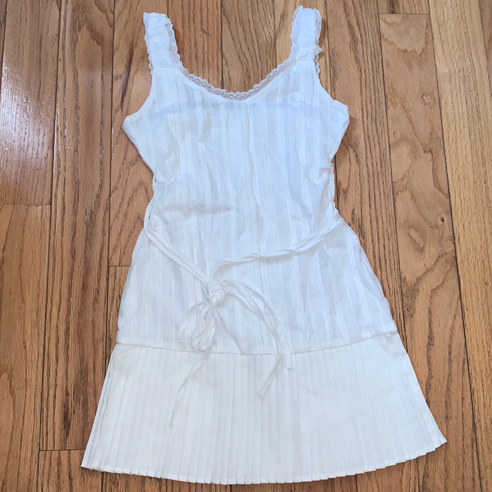 PRINCESS POLLY WHITE MINI DRESS SIZE XS